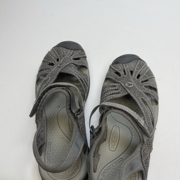 KEEN Rose Sandals Model 1016733 Casual Closed Toe Gray Women's Size 8 US Hike - Picture 9 of 14